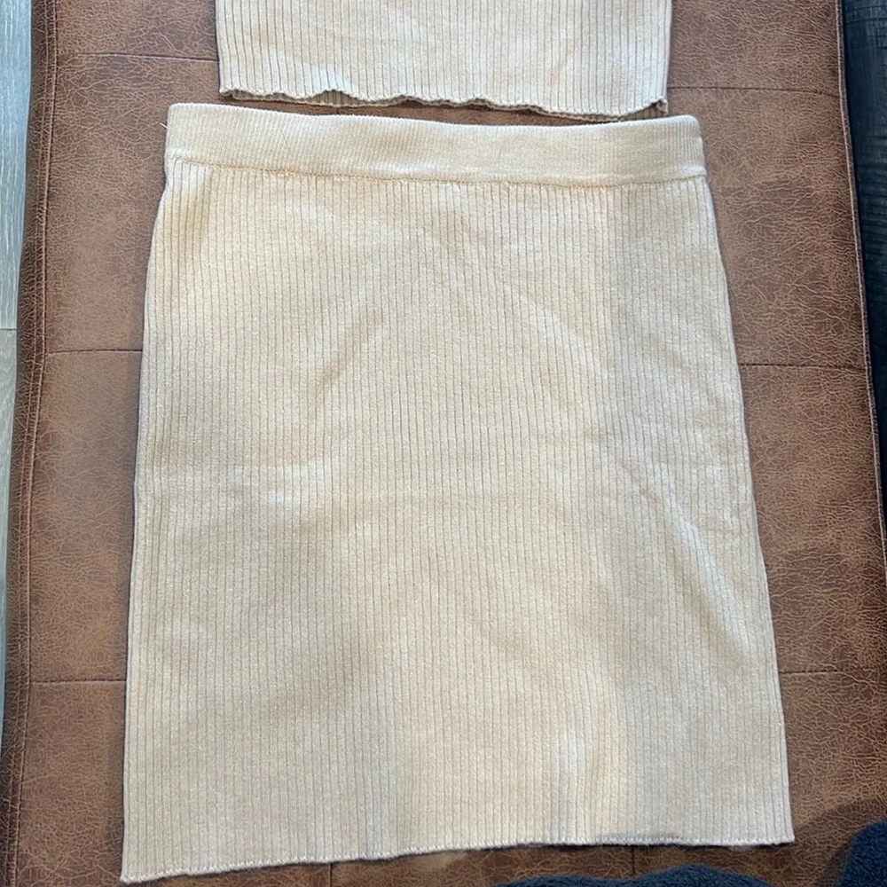 Reap the sew boutique nude two piece set - Picture 5 of 5